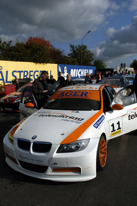 BMW'erne i Team Telesikring Racing
(Foto: Jeppe Rimmen)